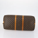 LOUIS VUITTON Monogram Keepall Bandouliere 55 Boston Bag M41414 LV Auth BA5906-11