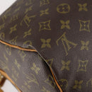 LOUIS VUITTON Monogram Keepall Bandouliere 55 Boston Bag M41414 LV Auth BA5906-15