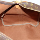 LOUIS VUITTON Monogram Keepall Bandouliere 55 Boston Bag M41414 LV Auth BA5906-23