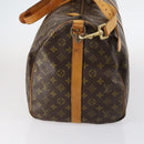 LOUIS VUITTON Monogram Keepall Bandouliere 55 Boston Bag M41414 LV Auth BA5906-4