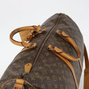 LOUIS VUITTON Monogram Keepall Bandouliere 55 Boston Bag M41414 LV Auth BA5906-6