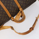 LOUIS VUITTON Monogram Keepall Bandouliere 55 Boston Bag M41414 LV Auth BA5906-7