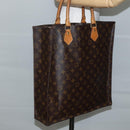 LOUIS VUITTON Monogram Sac Plat Hand Bag M51140 LV Auth BA5908-19