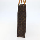 LOUIS VUITTON Monogram Sac Plat Hand Bag M51140 LV Auth BA5908-3