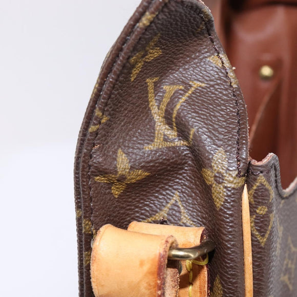 LOUIS VUITTON Monogram Cartouchiere GM Shoulder Bag M51252 LV Auth BA5913