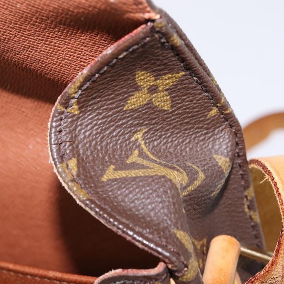 LOUIS VUITTON Monogram Cartouchiere GM Shoulder Bag M51252 LV Auth BA5913