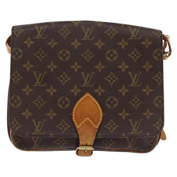LOUIS VUITTON Monogram Cartouchiere GM Shoulder Bag M51252 LV Auth BA5913 - 0