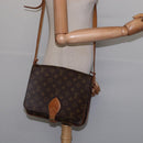 LOUIS VUITTON Monogram Cartouchiere GM Shoulder Bag M51252 LV Auth BA5913-24