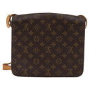 LOUIS VUITTON Monogram Cartouchiere GM Shoulder Bag M51252 LV Auth BA5913-3
