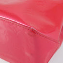 LOUIS VUITTON Monogram Vernis Reade PM Hand Bag Fuchsia Pink M91221 Auth BA5915-14