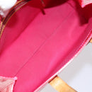 LOUIS VUITTON Monogram Vernis Reade PM Hand Bag Fuchsia Pink M91221 Auth BA5915-11