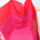 LOUIS VUITTON Monogram Vernis Reade PM Hand Bag Fuchsia Pink M91221 Auth BA5915-19