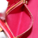LOUIS VUITTON Monogram Vernis Reade PM Hand Bag Fuchsia Pink M91221 Auth BA5915-20