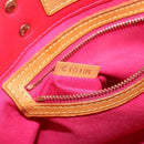 LOUIS VUITTON Monogram Vernis Reade PM Hand Bag Fuchsia Pink M91221 Auth BA5915-12