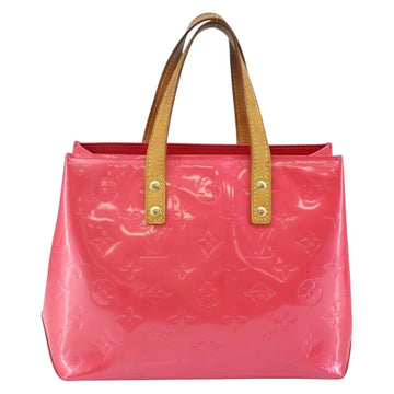 LOUIS VUITTON Monogram Vernis Reade PM Hand Bag Fuchsia Pink M91221 Auth BA5915 - 0