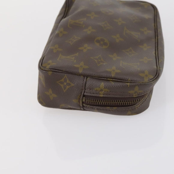 LOUIS VUITTON Monogram Clutch Bag 3Delig LV Auth BA5918