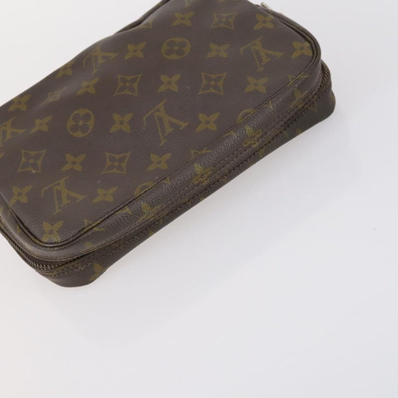 LOUIS VUITTON Monogram Clutch Bag 3Delig LV Auth BA5918