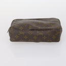 LOUIS VUITTON Monogram Clutch Bag 3Set LV Auth BA5918-21