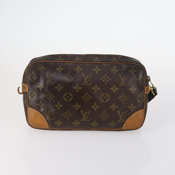 LOUIS VUITTON Monogram Clutch Bag 3Set LV Auth BA5918