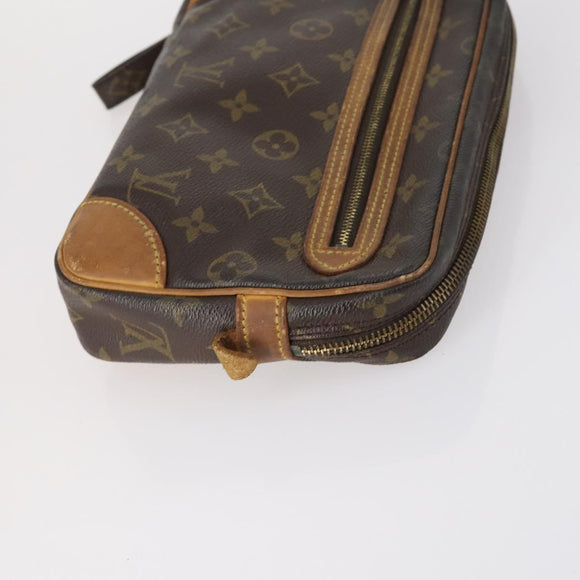 LOUIS VUITTON Monogram Clutch Bag 3Delig LV Auth BA5918