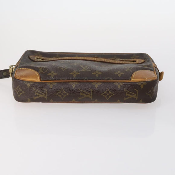 LOUIS VUITTON Monogram Clutch Bag 3Delig LV Auth BA5918