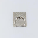 LOUIS VUITTON Monogram Support Telephone Nanogram Silver M67285 LV Auth BA5920-2