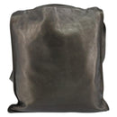 CHANEL Shoulder Bag Leather Silver CC Auth BA5922-3