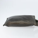 CHANEL Shoulder Bag Leather Silver CC Auth BA5922-4