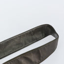 CHANEL Shoulder Bag Leather Silver CC Auth BA5922-8