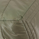CHANEL Cococoon Tragetasche Nylon Grau Silber CC Auth BA5928-14