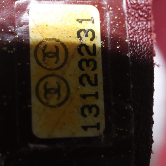 CHANEL Cococoon Tote Bag Nylon Gray Silver CC Auth BA5928