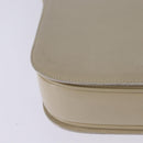 GUCCI Shoulder Bag Leather Beige Gold 26 001 0647 Auth BA5931-12