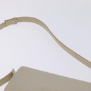 GUCCI Shoulder Bag Leather Beige Gold 26 001 0647 Auth BA5931-8