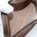 GUCCI GG Supreme Web Sherry Line Bag PVC Beige Gold 007 58 6112 Auth BA5932-17