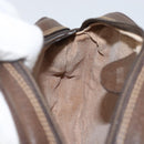 GUCCI GG Supreme Web Sherry Line Bag PVC Beige Gold 007 58 6112 Auth BA5932-19