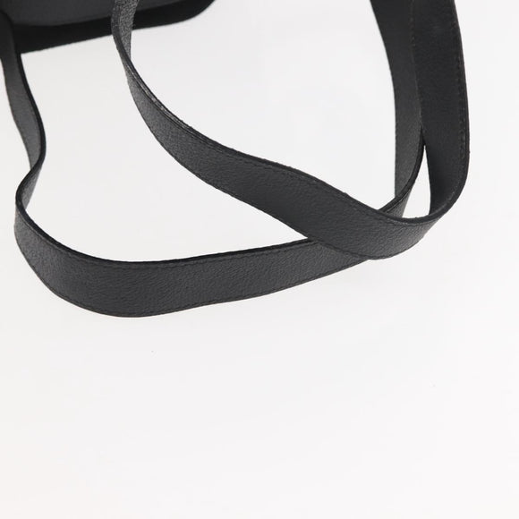 GUCCI Bamboo Backpack Suede Black Gold 003 2058 016 Auth BA5937