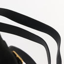 GUCCI Bamboo Backpack Suede Black Gold 003 2058 016 Auth BA5937-16