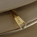Salvatore Ferragamo Shoulder Bag Leather Beige Gold Auth BA5940-17