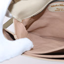 Salvatore Ferragamo Shoulder Bag Leather Beige Gold Auth BA5940-19