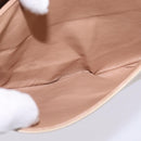 Salvatore Ferragamo Shoulder Bag Leather Beige Gold Auth BA5940-21