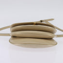 Salvatore Ferragamo Shoulder Bag Leather Beige Gold Auth BA5940-5