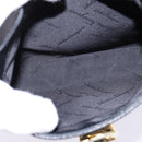 Salvatore Ferragamo Gancini Hand Bag Leather 2way Black Gold Auth BA5941-11