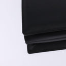 Salvatore Ferragamo Gancini Hand Bag Leather 2way Black Silver Auth BA5942-14