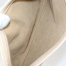 Salvatore Ferragamo Tote Bag Vinyl Brown Silver Auth BA5943-21