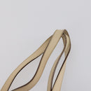 Salvatore Ferragamo Tote Bag Vinyl Brown Silver Auth BA5943-8