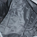 PRADA Sports Boston Bag Nylon Gray Silver Auth BA5947-11