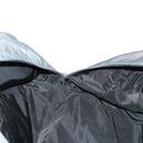 PRADA Sports Boston Bag Nylon Gray Silver Auth BA5947-18