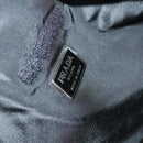 PRADA Sports Boston Bag Nylon Gray Silver Auth BA5947-22