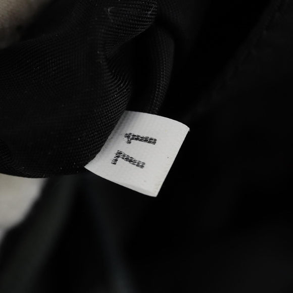 PRADA Sports Boston Bag Nylon Gray Silver Auth BA5947