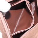 Burberrys Nova Check Shoulder Bag Canvas Beige Gold Auth BA5948-20